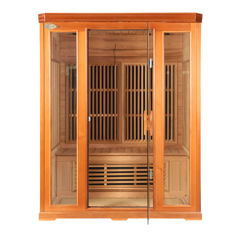 Red Cedar Far Infrared Sauna သုံးယောက်၏ အခန်းကဏ္ဍ (၂)