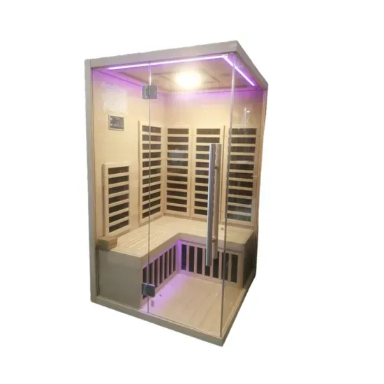 Indoor Far-Infrared Sauna 2-3 Persons Hemlock Wood