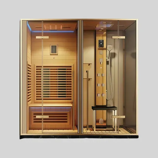 3-in-1 ဘက်စုံသုံး Sauna Shower Cabin