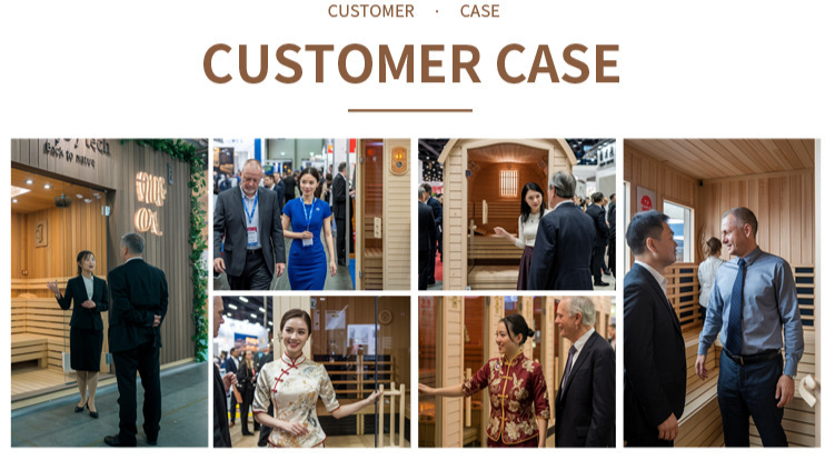 Outdoor မှန်တံခါး အပြင်ဘက် ရေနွေးငွေ့ခန်း Outdoor မှန်တံခါး အပြင်ဘက် ရေနွေးငွေ့ခန်း