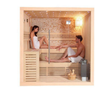 SAUUA 3-4 လူ HEMLock FAN-Infrared SAUUA