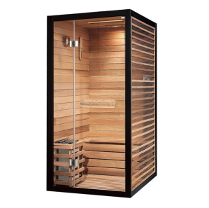 တစ်ကိုယ်ရေနေအိမ် SPA Steam Sauna Timer နှင့်အတူ SPA Steam Sauna - သဘာဝ Cedar Wood မှပြုလုပ်ခဲ့သည်